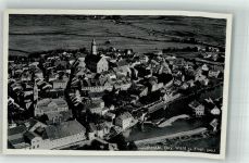 93413 W8490 Cham , Oberpf Foto AK Fliegeraufnahme Kirche