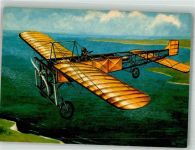 sign. Swoboda Eine Bleriot XI von 1910 Flugwesenpionier Künstlerkarte