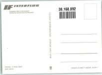 O1189 Schönefeld Interflug Deutsche Demokratische Republik Flughafen Foto AK