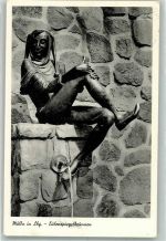 W2410 Mölln , Kr Hzgt Lauenb Eulenspiegelbrunnen Brunnen