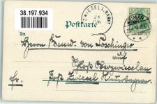 99819 O5901 Wilhelmsthal b Eisenach, Thür 1903 - Adelskorrespondenz