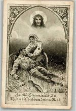 Rotes Kreuz Krankenschwester Verwundeter Soldat Schlemo, E. 1915 Künstlerkarte