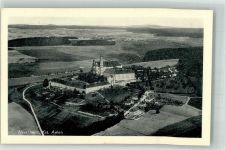 73441 W7085 Neresheim Foto AK Fliegeraufnahme Abtei
