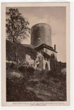 Bergfried auf Burg Rabenstein bei Belzig i.d. Mark. Postalisch nicht befördert. Top Erhaltung.