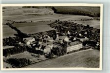 88348 W7968 Saulgau Foto AK Fliegeraufnahme Institut Kloster Sießen