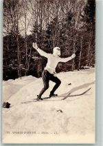 Skifahrer Wintersport
