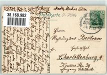 Richtfest Einbringen der Krone Bahnpost Frankfurt Priegnitz Zug 388 24.7.12 Trachten Spreewald 1912