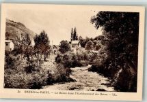 73570 Brides-les-Bains Foto AK Pension Etalblissemnet des Bains