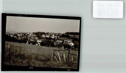 65620 W6251 Fussingen FOTO KEINE AK Panorama des Ortes mit Kirche St. Leonhard Foto Original aus Archiv eines Ansichtskartenverlags Ort handschriftlich