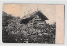 Wien-Ober-St. Veith. Alfred Doll´s Weinhaus gelaufen kleiner Knick unten rechts, leicht abgerundete Ecke n, leicht fleckig, sonst gut erhalten