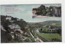 Dornburg - Dorndorf a.d. Saale mit Goethe Schloss und Gasthof blaues Schild gelaufen, Marke entfernt. Gute Erhaltung.