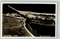 25938 W2270 Wyk auf Föhr 1939 Foto AK Fliegeraufnahme vom Hafen