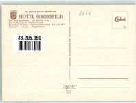 48455 W4444 Bad Bentheim Foto AK Hotel Grossfeld Burg Bentheim