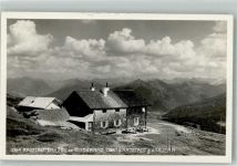 Radstädter Hütte Foto AK Hüttenstempel