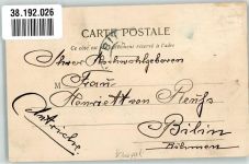 Dakar 1903 Gebrauchsspuren Place du Gouvernement St. Louis Ort handschriftlich