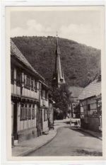 Ilfeld mit Obertor und Kirche ungelaufen Gute Erhaltung.