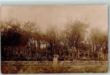 Waldfriedhof Kriegsgrab Privatfoto AK