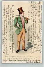 Kunstverlag The World Nr. 1835 Satire Humor AK Verlag 1903 Lithographie
