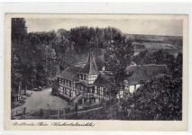 Stadtroda i. Thür. mit Blick auf die Weihertalmühle gelaufen von 1943. Gute Erhaltung.