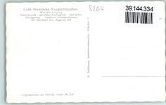 84478 W8264 Waldkraiburg - Weinstube Knusperhäuschen Wintergarten
