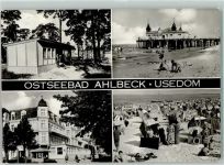 17375 O2111 Ahlbeck - Strandleben