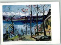 Lovis Corinth - Ostern am Walchensee 1922 Expressionismus
