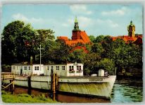 27283 W2810 Verden Aller - Frachtschiff Stortebeker Türme der Johanniskirche