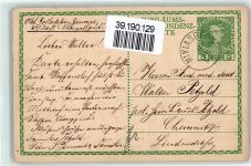 1848-1908 Jubiläum Jugendstil AK Kaiser Franz Josef I. 1908 Ganzsache