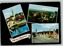 92421 W8460 Schwandorf , Bay - Gasthaus zur Post VW Käfer Kirche