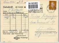 4711 Freiluft-Creme - Gutschrift Werbung Kosmetik 1932 Gebrauchsspuren