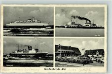 23775 W2443 Großenbrode - Deutschland am Kai Danmark Restaurant Auto