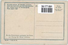 Fürsorge für Blinde Spende - Gedenket den Blinden sign. Kutzer, Ernst Blinde Gebrauchsspuren