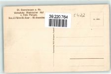 56346 W5422 St. Goarshausen - Gasthaus Weinstube Rheinischer Hof