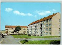 08468 O9800 Reichenbach , Vogtl - Neubaublocks in der Etkar Andre Straße Auto Motorroller