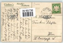 W8000 München Velten 401 Verlag AK Kley, H. 1909 Lithographie / Künstlerkarte