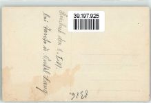 84163 W8386 Reisbach , Niederbay Privatfoto AK Frau Kleid Onkel Lang Ort handschriftlich