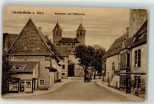37581 W3353 Bad Gandersheim - Marktplatz und Stiftskirche Fahrrad