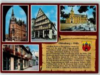 26121 W2900 Oldenburg - Rathaus Degode Haus Schloss Bergstraße Wappen