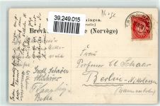 Odda 1908 Gebrauchsspuren Hardanger