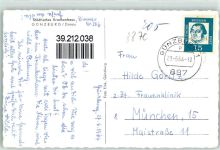 89312 W8870 Günzburg Gebrauchsspuren Städtisches Krankenhaus
