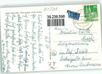 91301 W8550 Forchheim , Oberfr - Rathausplatz mit St. Martin Oldtimer