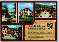 97769 W8788 Bad Brückenau - Kursaal Rathaus Blick vom Fürstenhof Altstadt