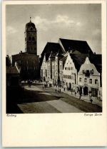 85435 W8058 Erding - Lange Zeile Schrannenhalle Stadtturm