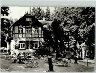 01904 O8505 Neukirch ,Lausitz - Gasthaus Waldschlößchen Gartenwirtschaft