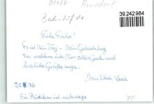01477 O8143 Arnsdorf b Dresden - Bahnhofstraße Auto Ort handschriftlich
