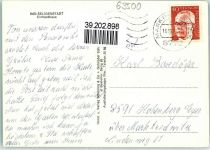 63500 W6453 Seligenstadt , Hess - Einhardhaus Fachwerk VW Käfer Wappen Fahrrad Ladengeschäft Schweinfurth Fahne