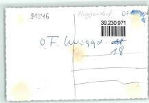 91344 W8551 Muggendorf , Oberfr Gebrauchsspuren Fliegeraufnahme Ort handschriftlich