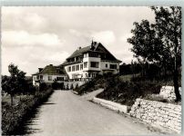 91364 W8551 Unterleinleiter Foto AK Gasthaus Franken Jugendgesundungsstätte der Deutschen Angestellten Krankenkasse