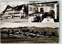 82549 W8197 Königsdorf , Oberbay Foto AK Gasthaus Zur Post Benediktenwand