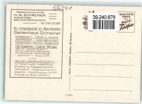 56341 W5424 Kamp-Bornhofen , Rhein - Gasthaus Schreiner Gartenterrasse Haltestelle